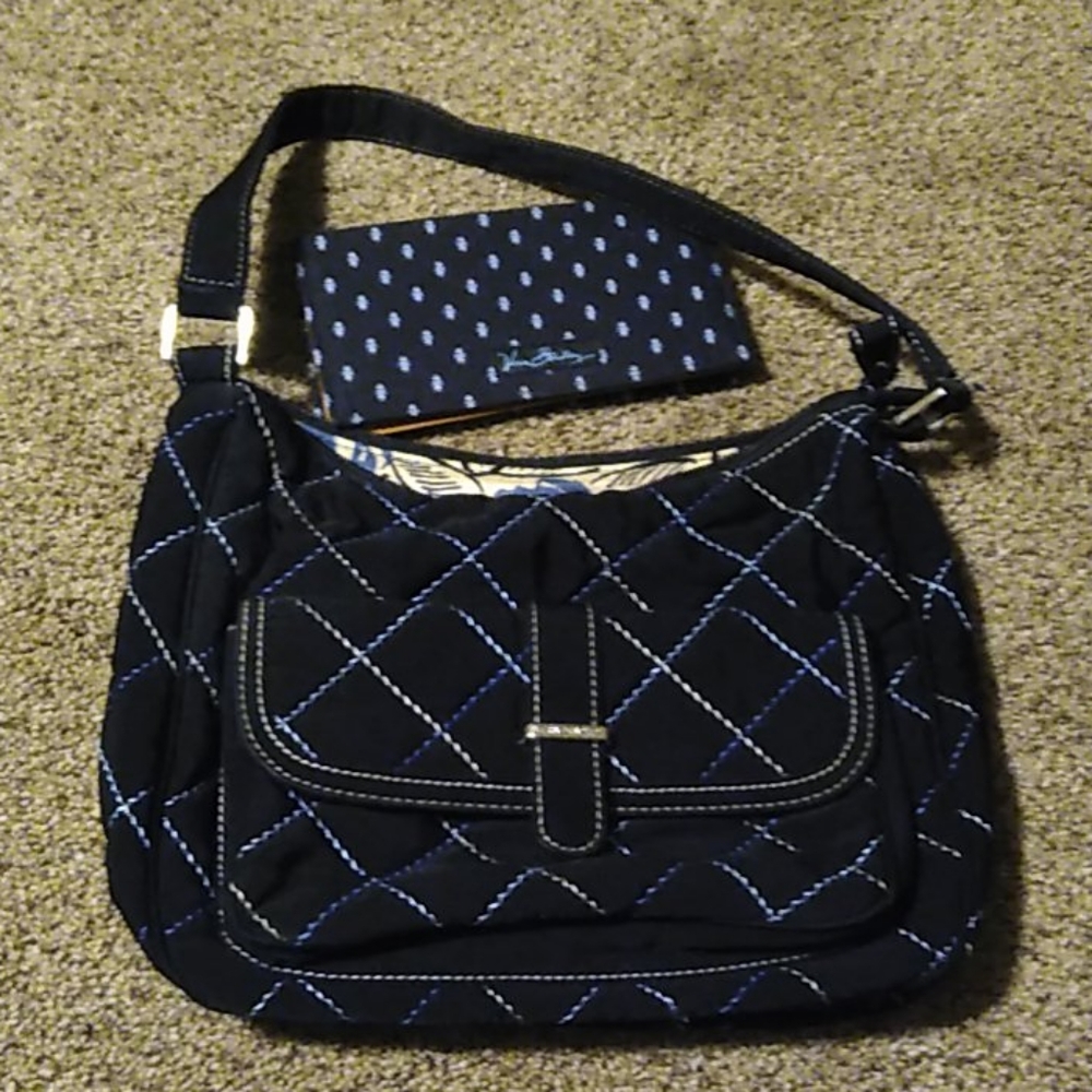 Vera Bradley handbag and checkbook cover